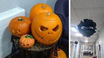 Spook-tacular Halloween party at Stockon-on-Tees care home